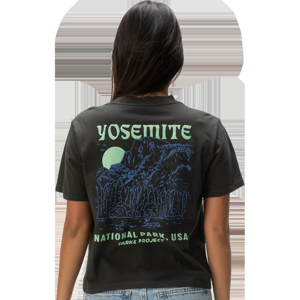 Women's Yosemite Puff Print Short Sleeve Boxy Tee