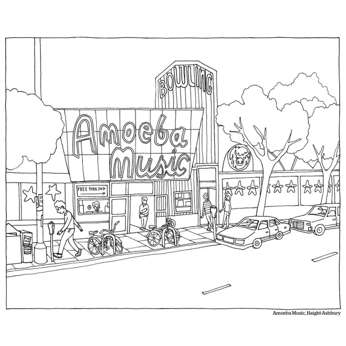 Color this Book: San Francisco