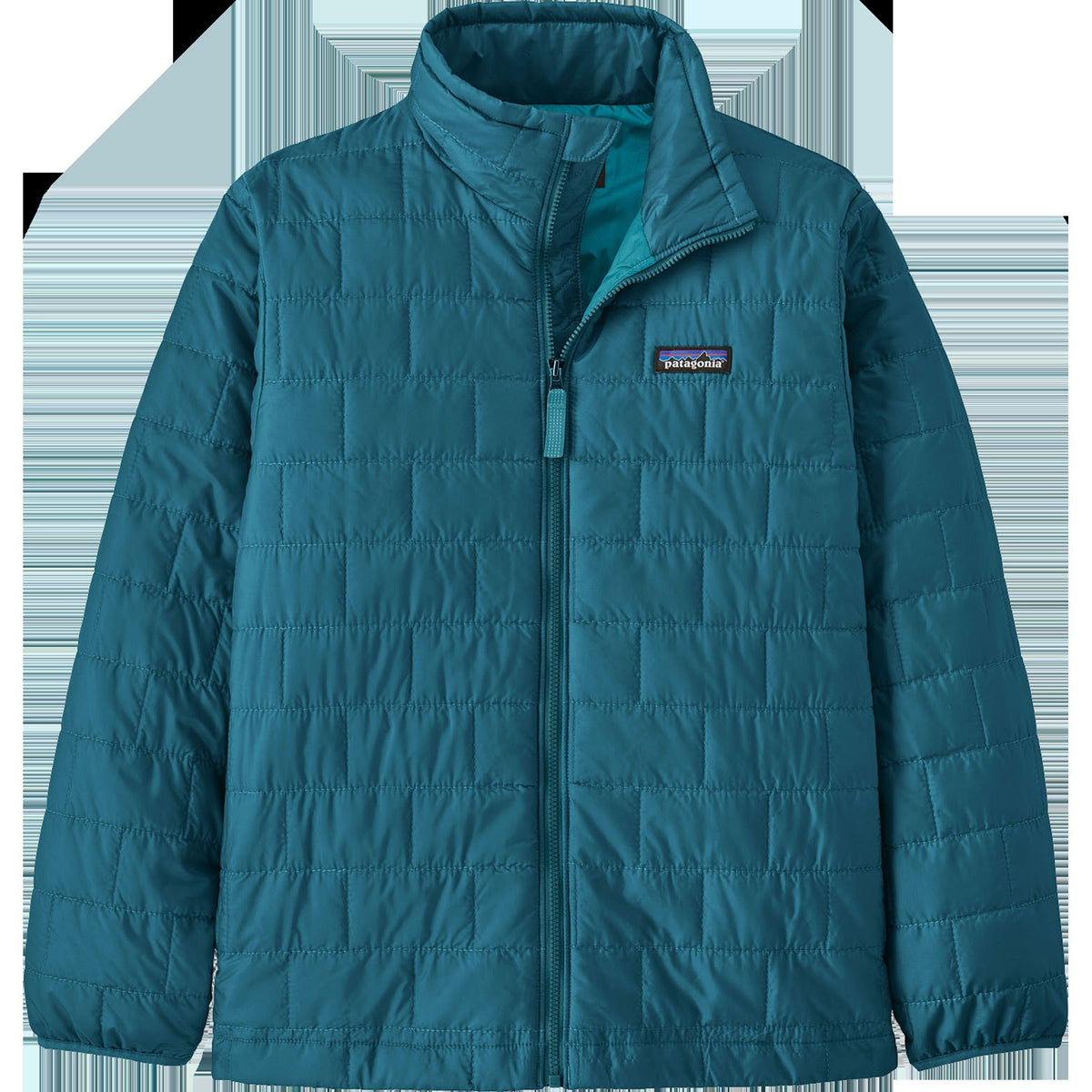 Youth Nano Puff Brick Quilt Jacket