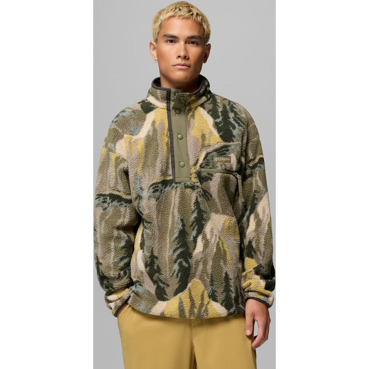 Men's Helvetia II Printed 1/2 Snap Pullover