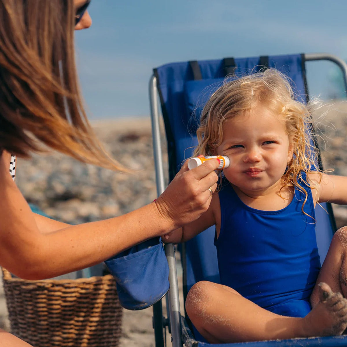 Kids Mineral Sunscreen Face Stick Spf 35