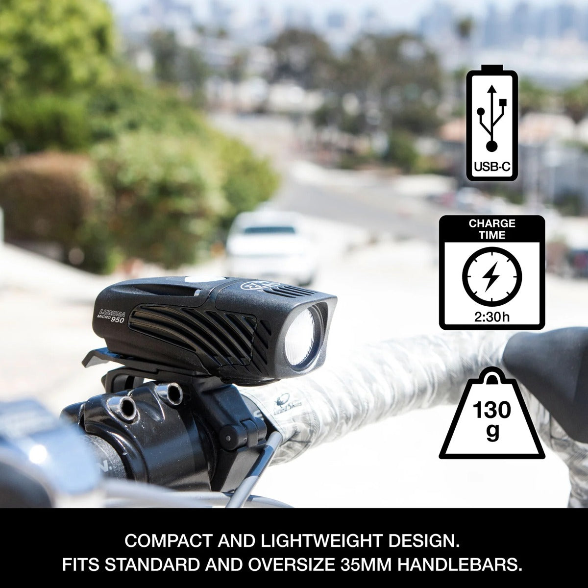 Lumina Micro 950 Front Bike Light