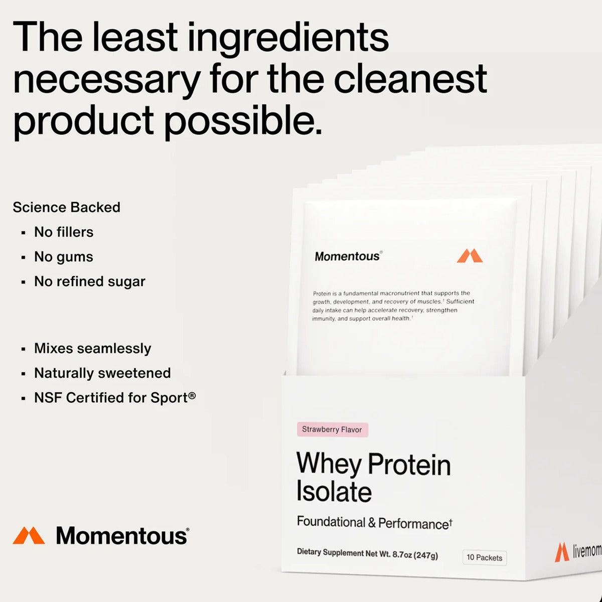 Whey Protein Isolate (Single Serving)