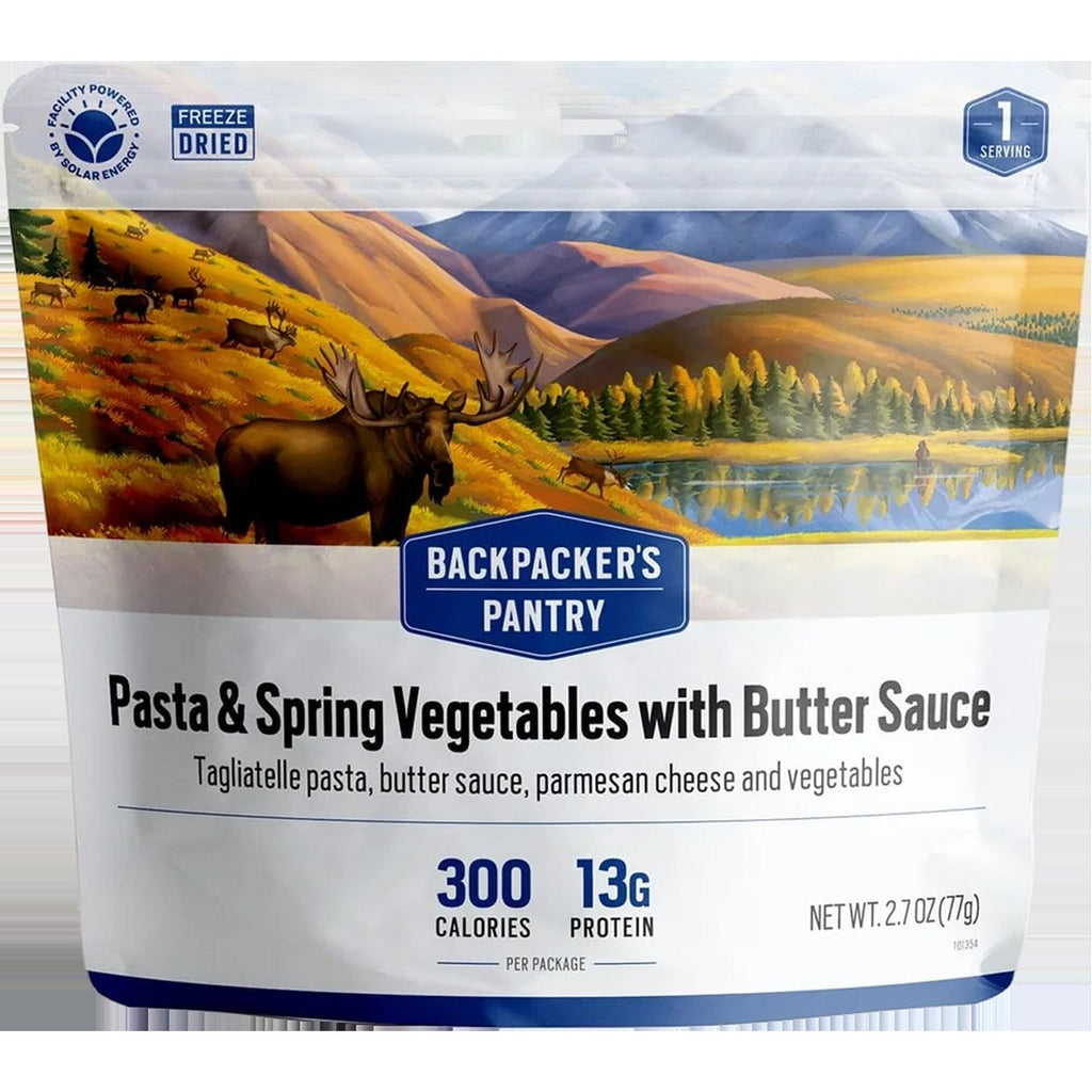 Pasta & Spring Vegetables with Butter Sauce (1 Serving)