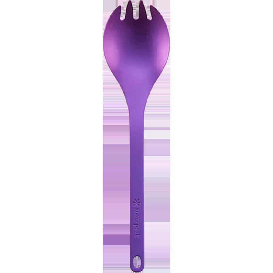 Titanium Spork Anodized