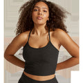 Women's Spacedye Slim Racerback Cropped Tank