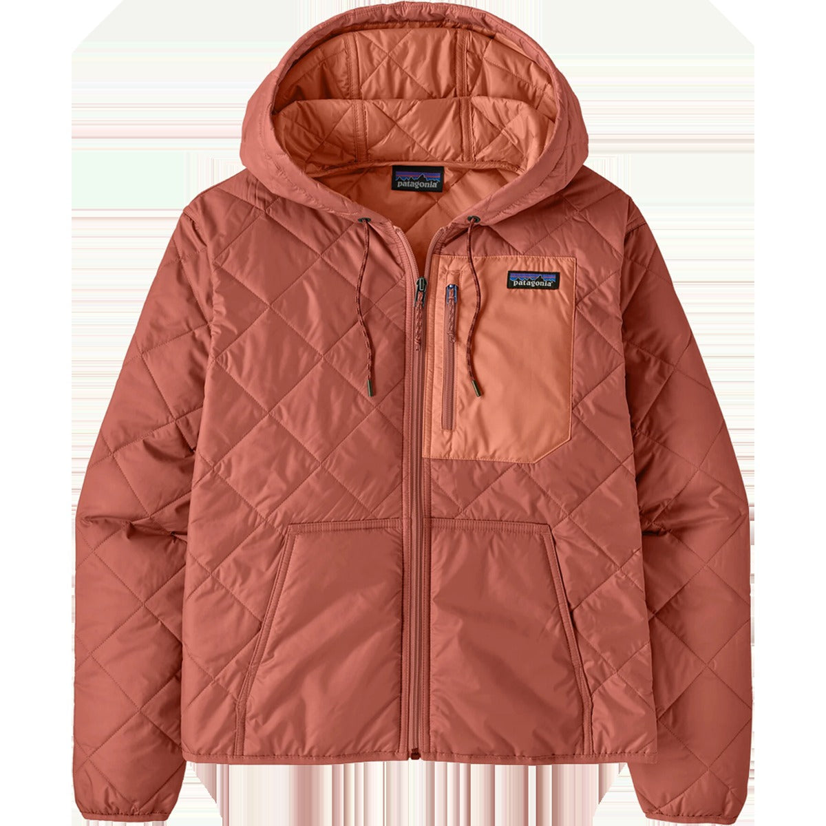 Women's Diamond Quilt Bomber Hoody