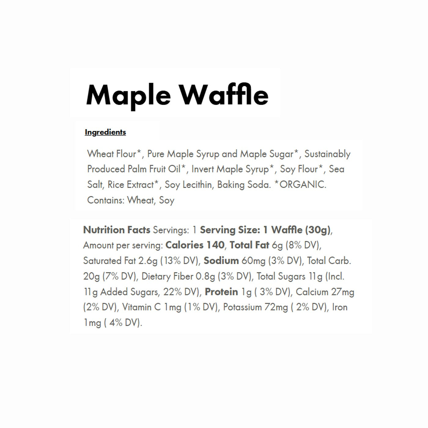 Maple Waffle
