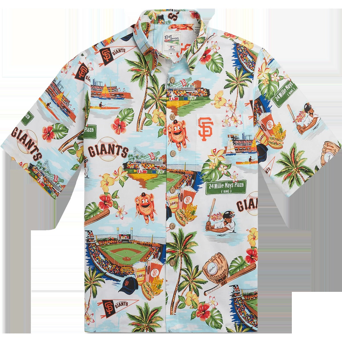 Men's Giants Scenic Button Down