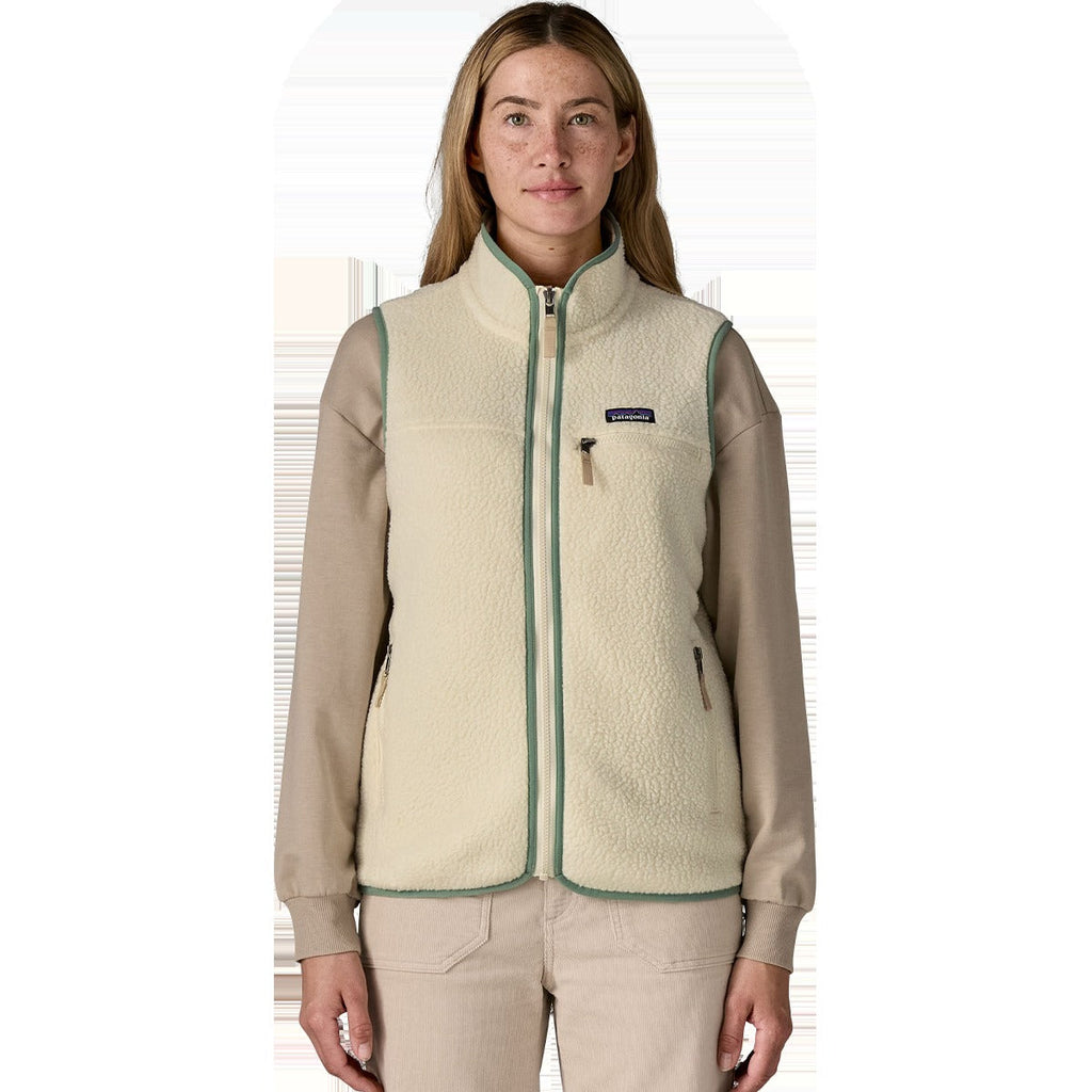 Women's Retro Pile Fleece Vest