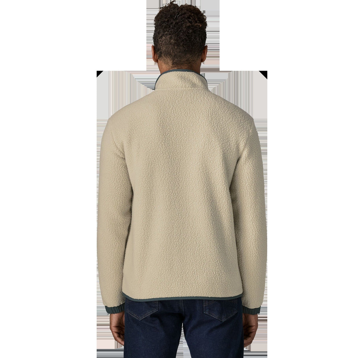 Men's Retro Pile Patch Jacket