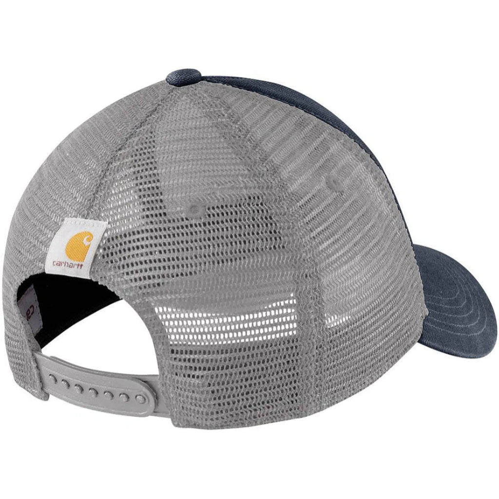 Canvas Mesh-Back Logo Cap