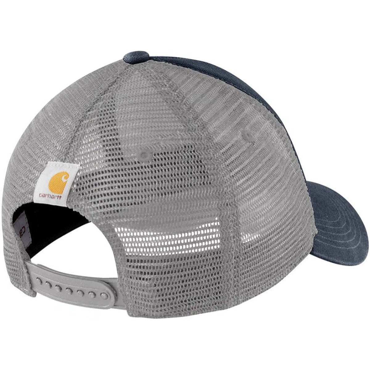 Canvas Mesh-Back Logo Cap