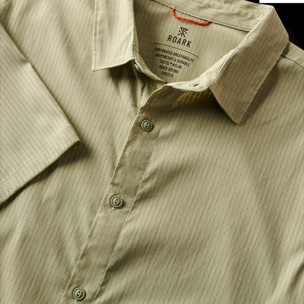 Men's Bless Up Short Sleeve Breathable Stretch Shirt