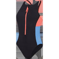Women's Zip Colorblock One Piece