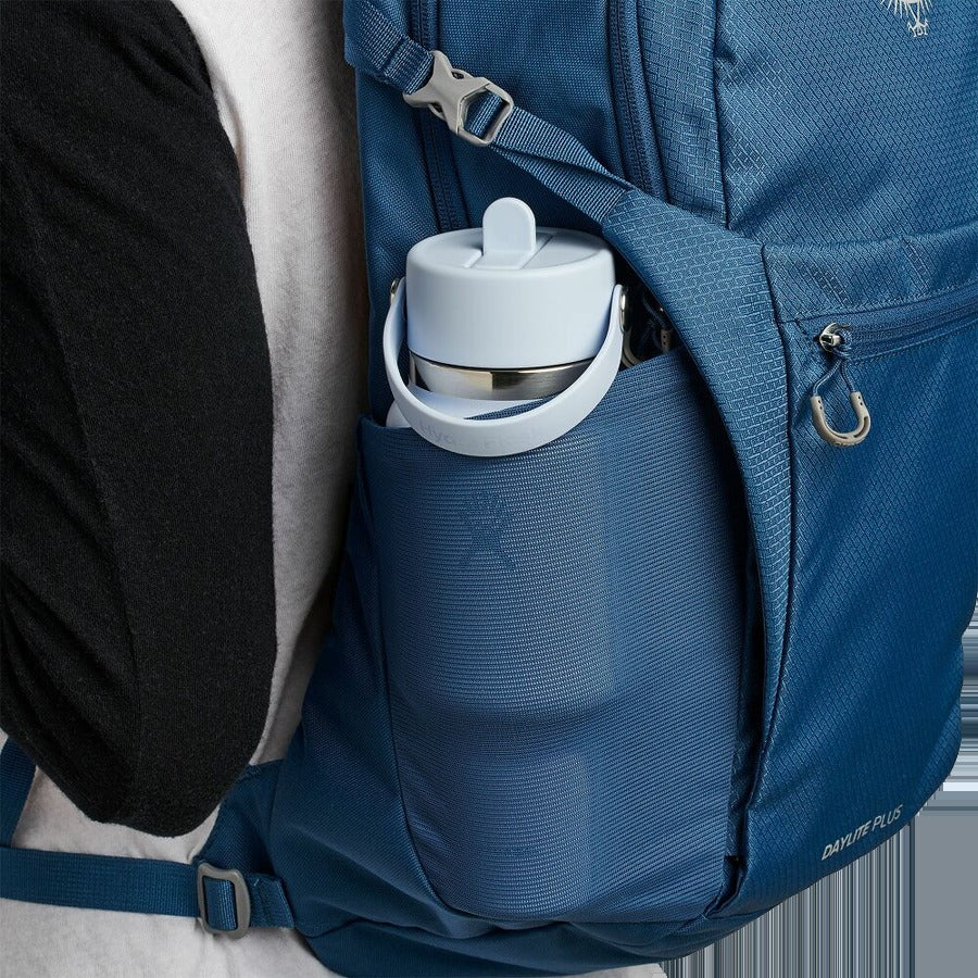 24 oz Wide Flex Straw Travel Bottle