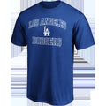 Men's Dodgers Cotton Heart and Soul Short Sleeve