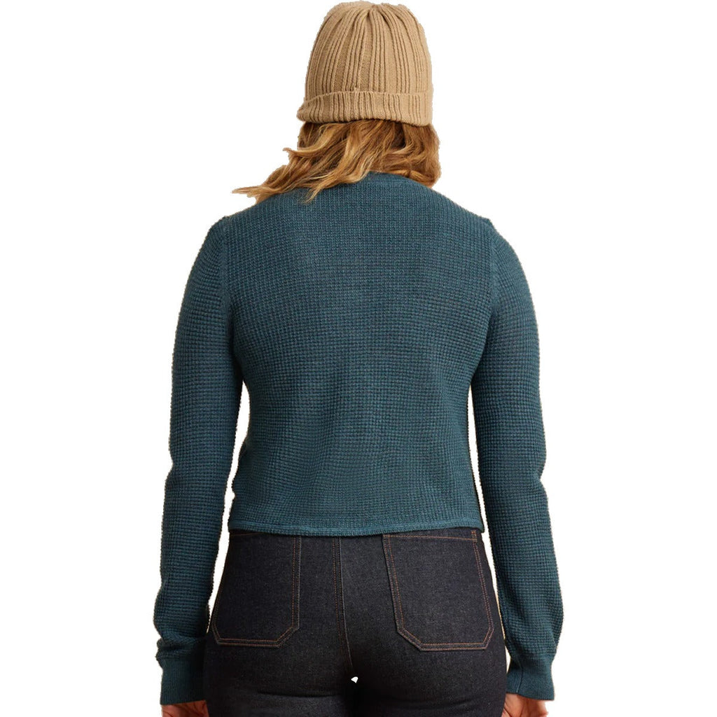 Women's Well Worn Thermal Long Sleeve Henley