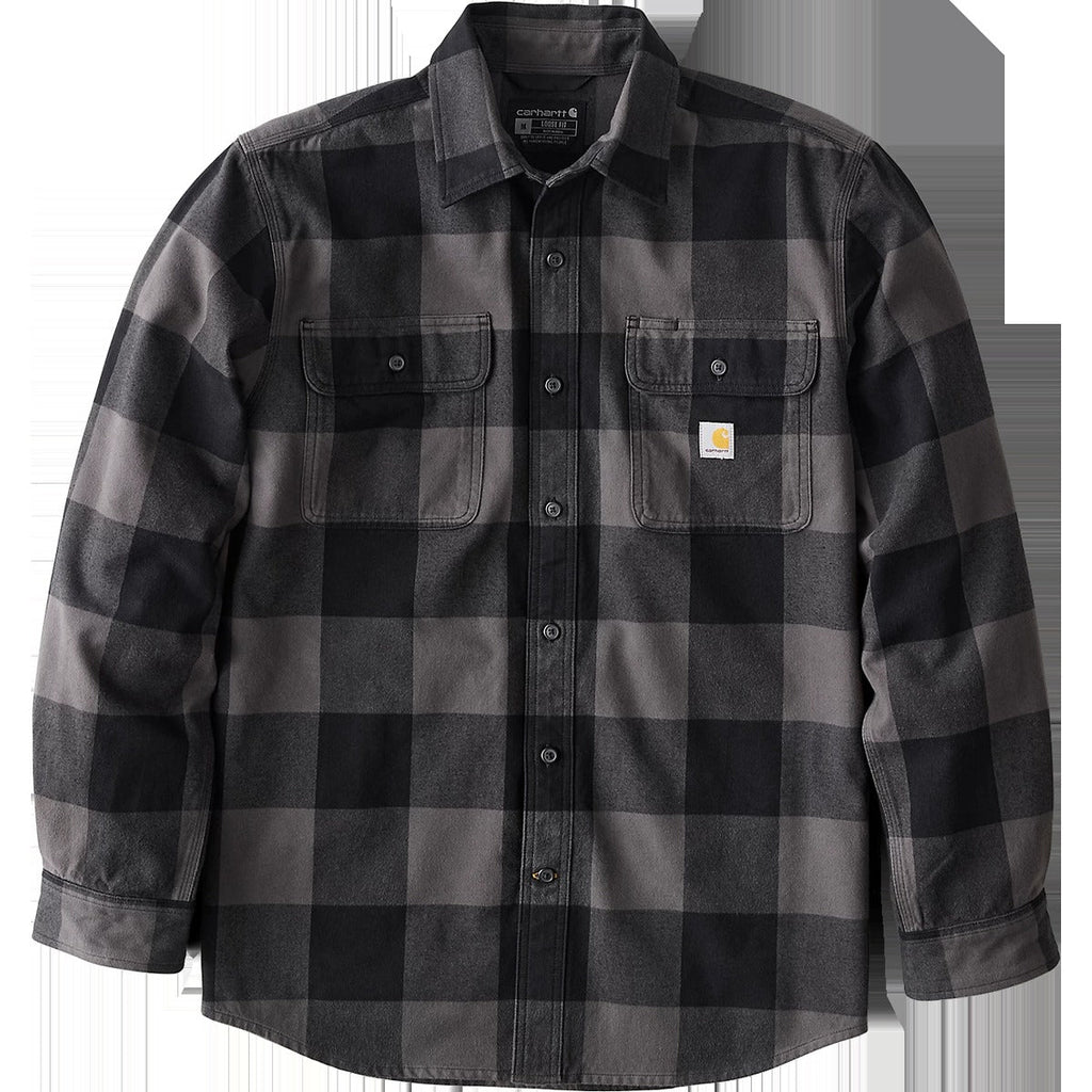 Men's Heavyweight Flannel Long Sleeve Plaid Shirt