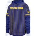 Men's Warriors Pinstripe Double Header Shortstop Pullover