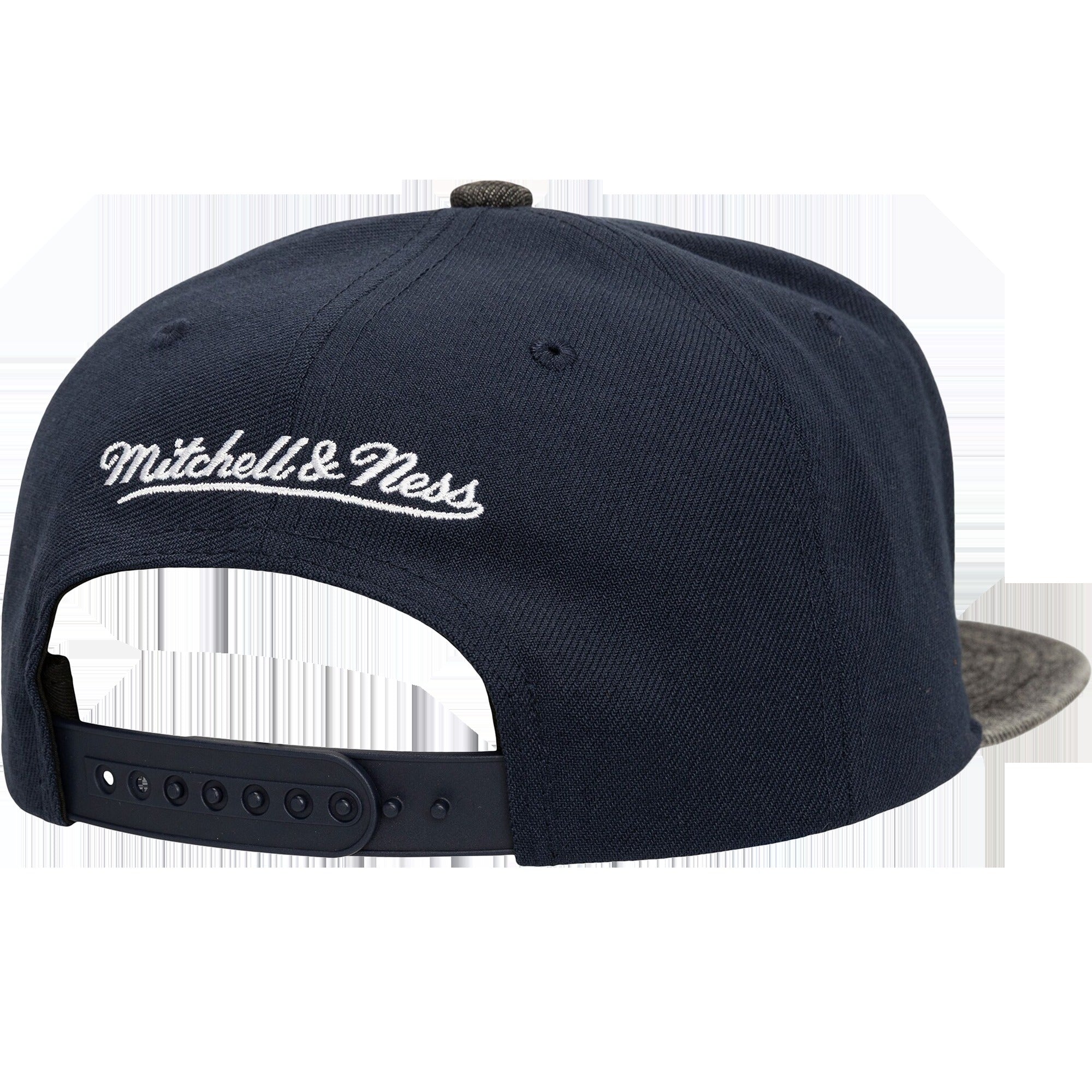 Warriors Denim Patchwork Snapback
