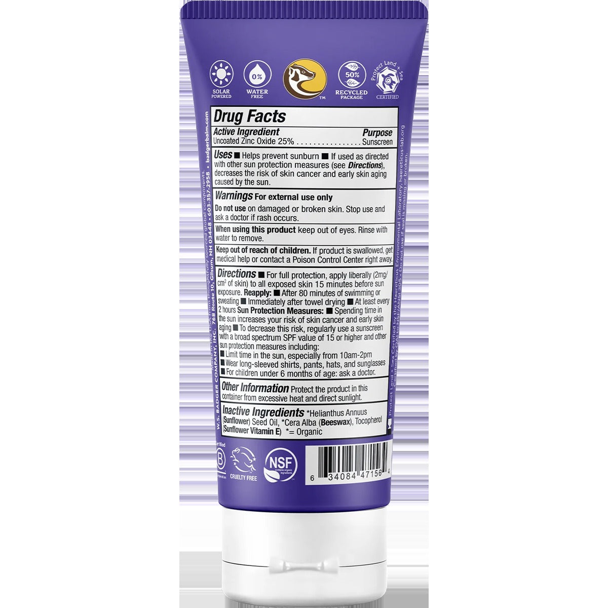 Adventure Sport Mineral Sunscreen SPF 50