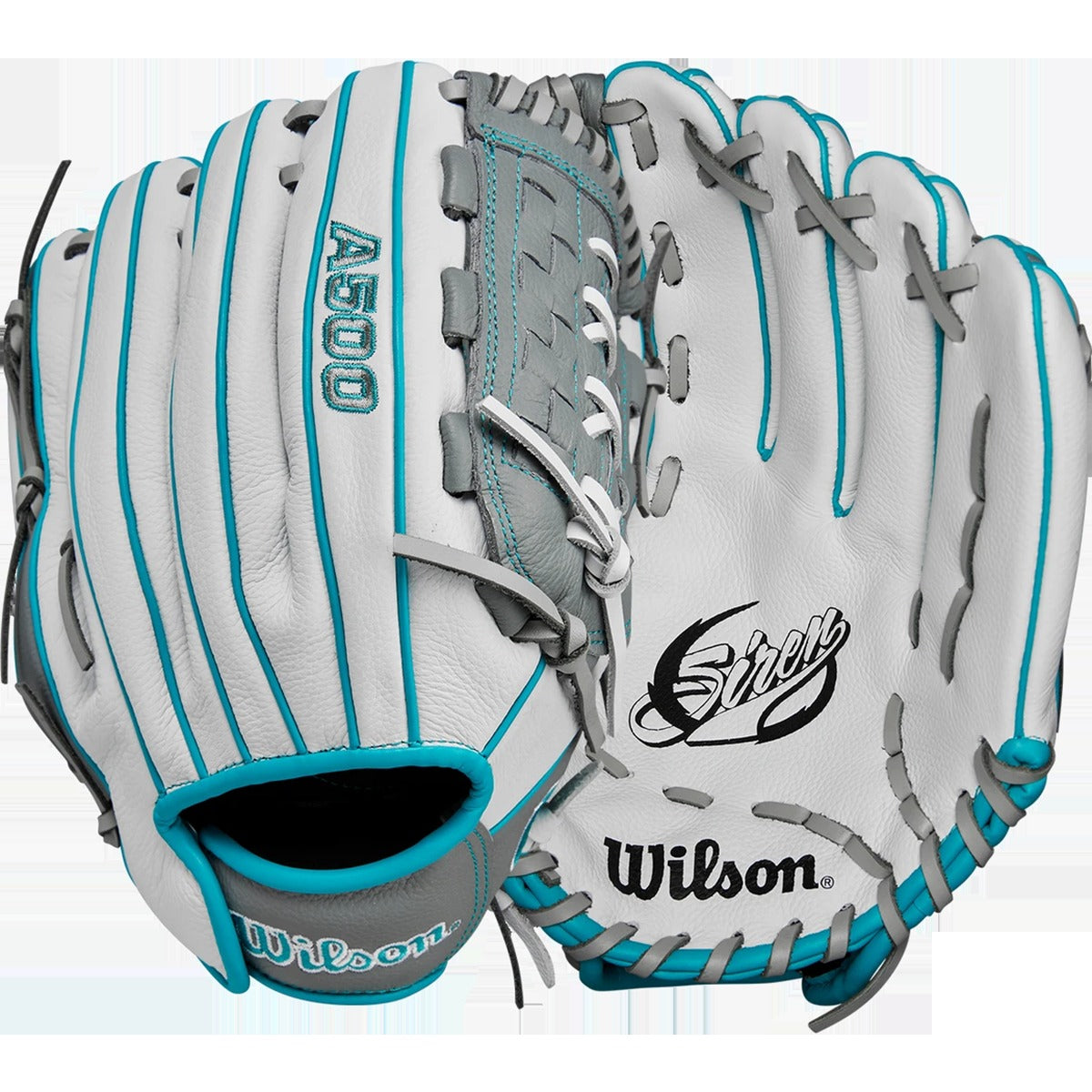 Youth A500 Siren Fastpitch Infield Softball Glove - 11.75" 2-Pc Closed