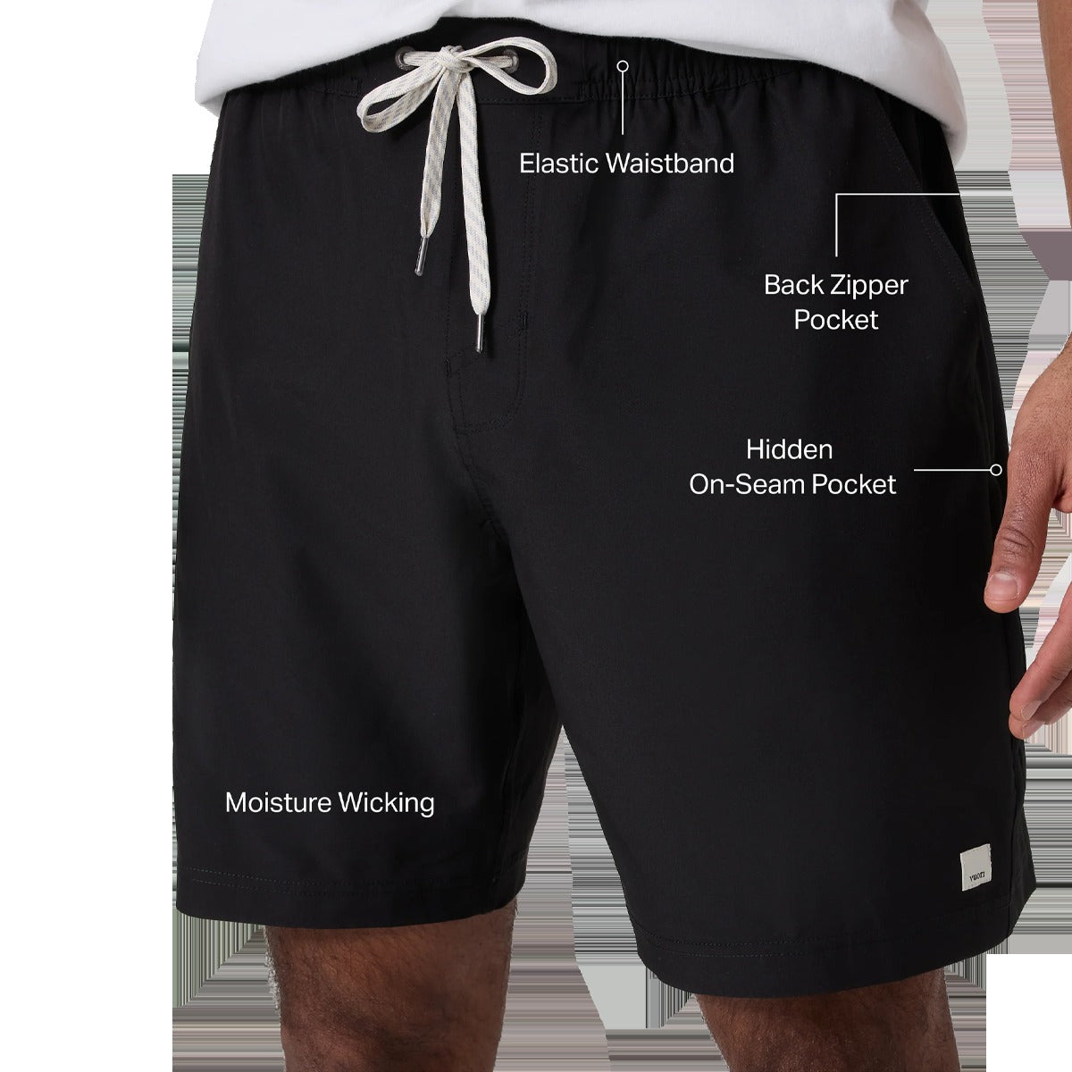 Men's Banks Session Short Unlined 7"