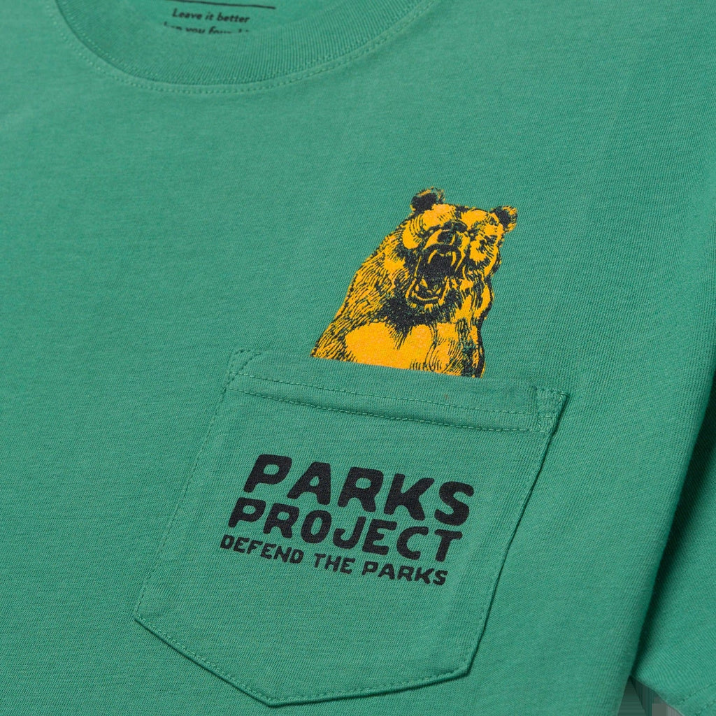 Defend The Parks Bear Pocket Tee