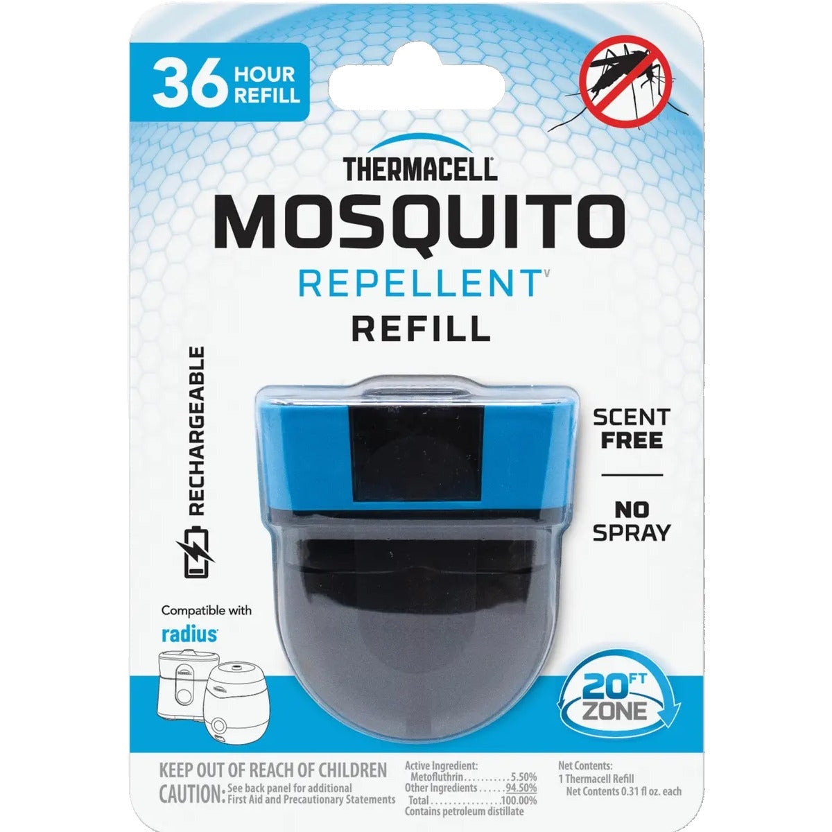 Rechargeable Mosquito Repellent Refill