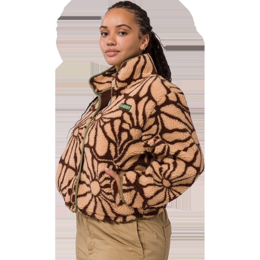 Women's Desert Wildflowers Fleece Jacket
