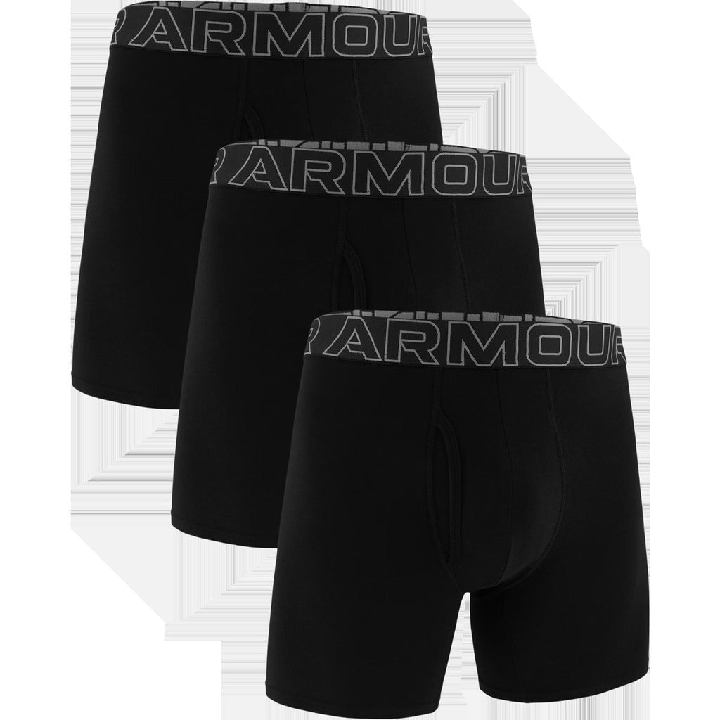 UA Performance Cotton 6" Boxer Brief 3-Pack