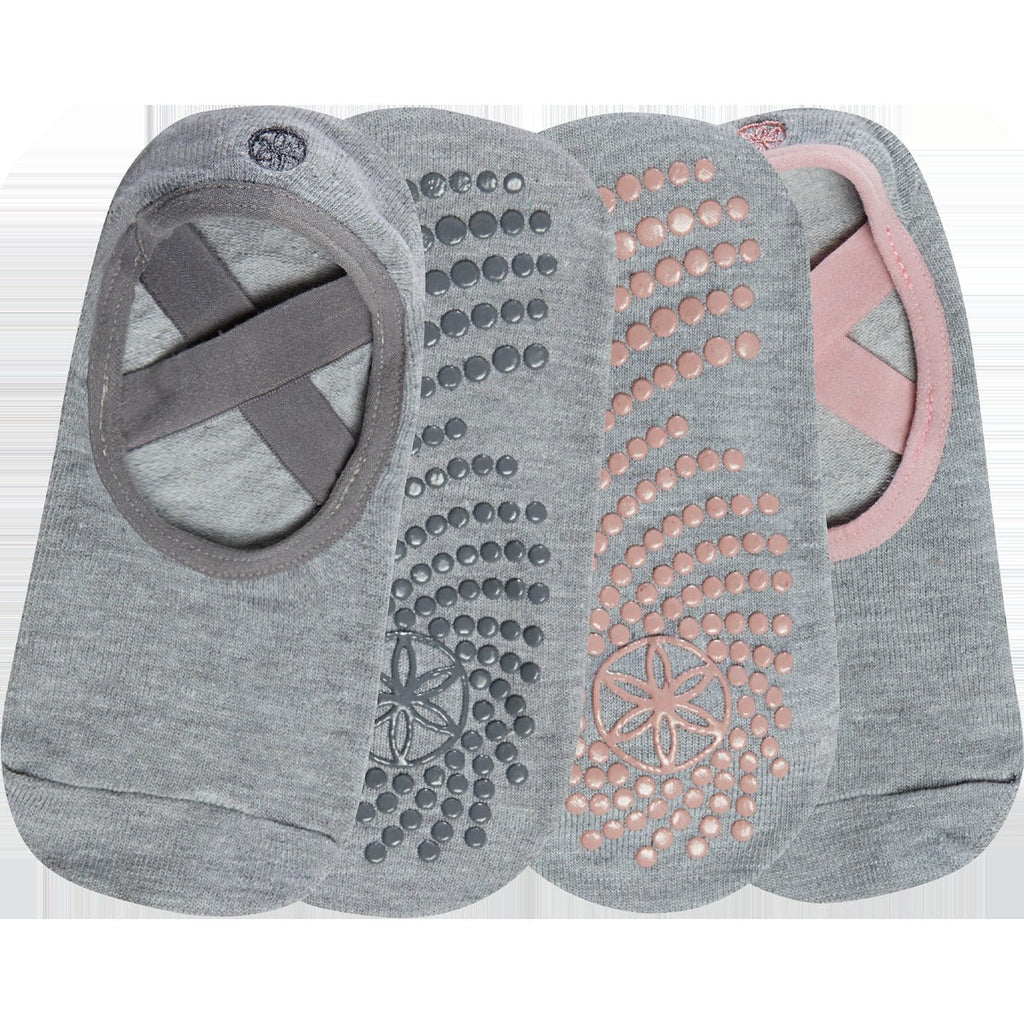 Grippy Yoga Barre Socks 2-PK