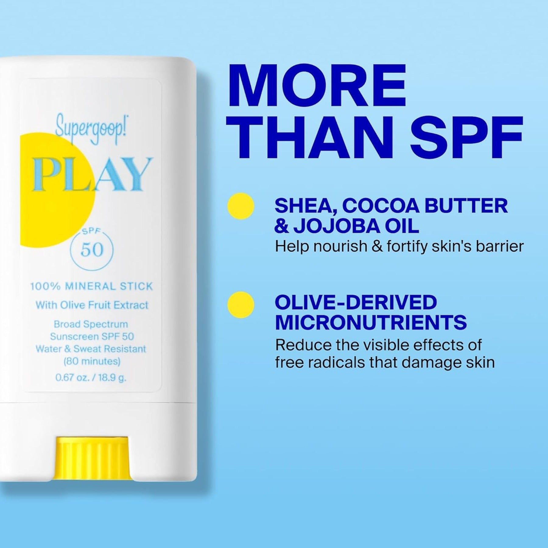 PLAY 100% Mineral Stick SPF 50