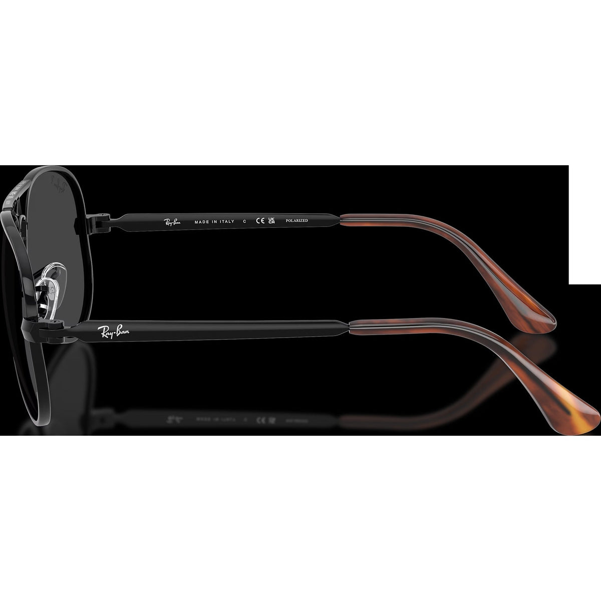 Aviator Max - Black/Black Polarized