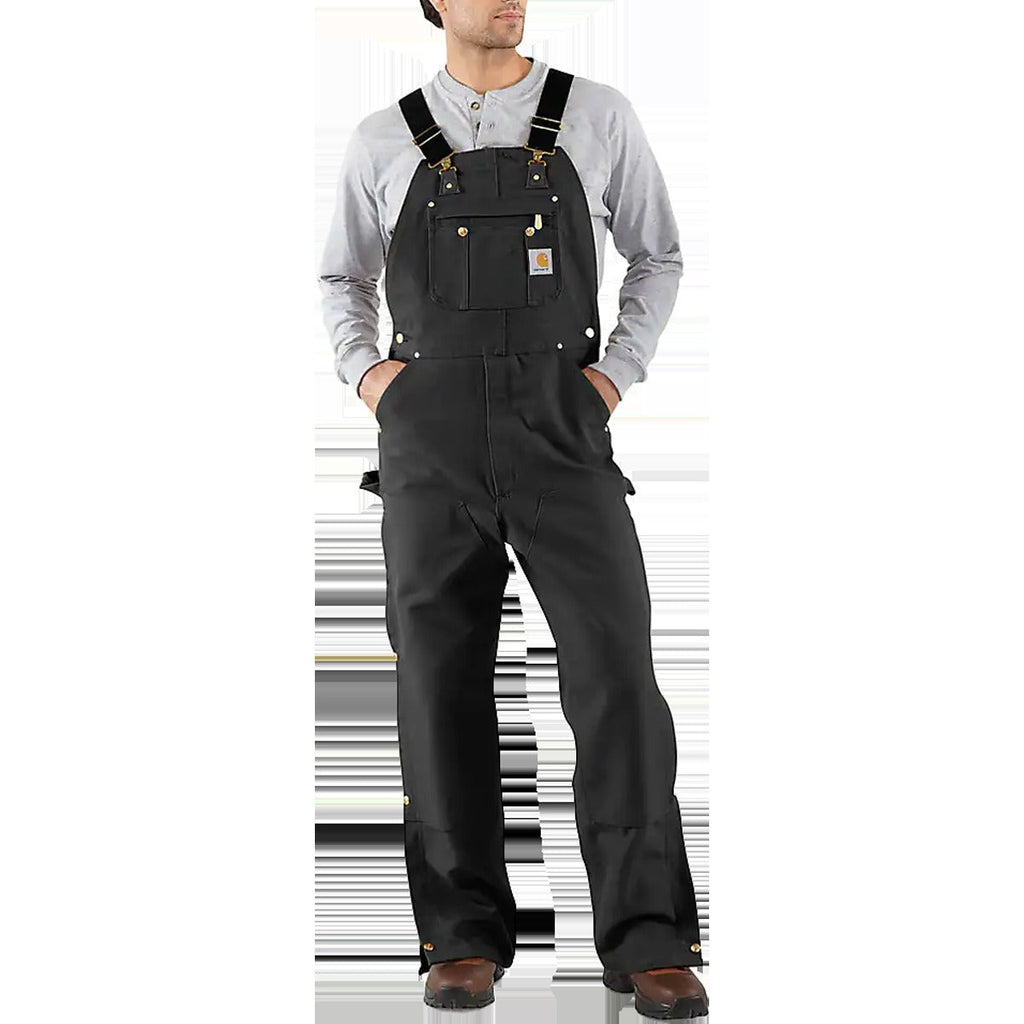 Men's Loose Fit Firm Duck Bib Overall