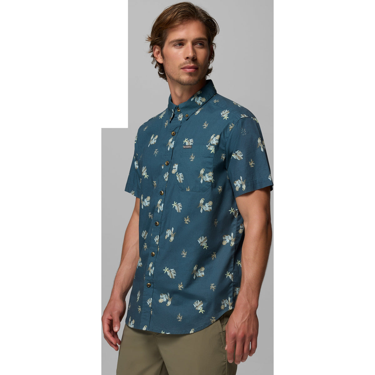 Men's Rapid Rivers Printed Short Sleeve Shirt