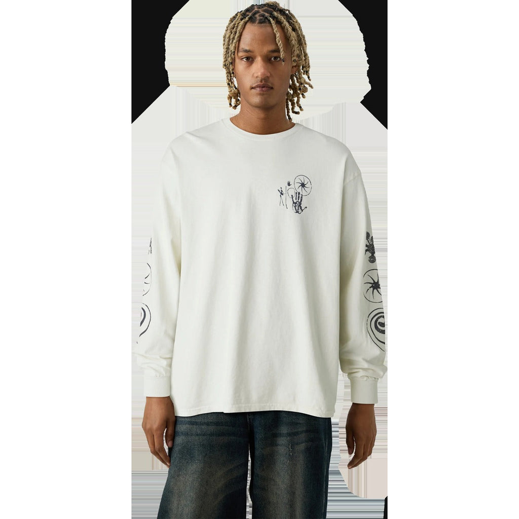 Men's Nature Drawing Long Sleeve