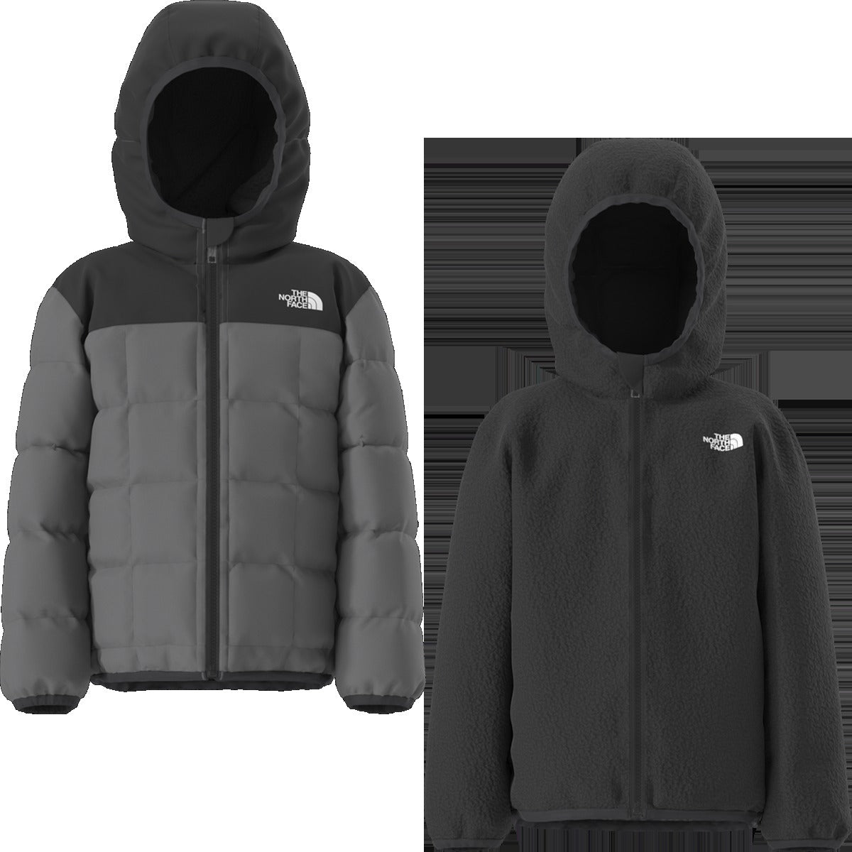 Youth Toddler Reversible Shasta Full Zip Hooded Jacket