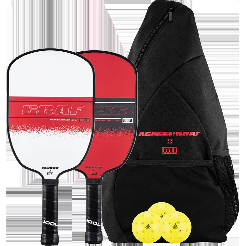 Agassi Graf Champion 12mm Pickleball Set