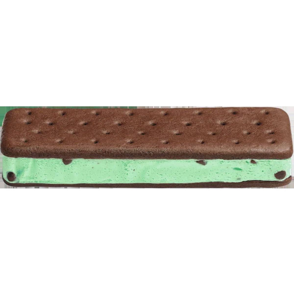 Mint Chocolate Chip Ice Cream Sandwich (1 Serving)