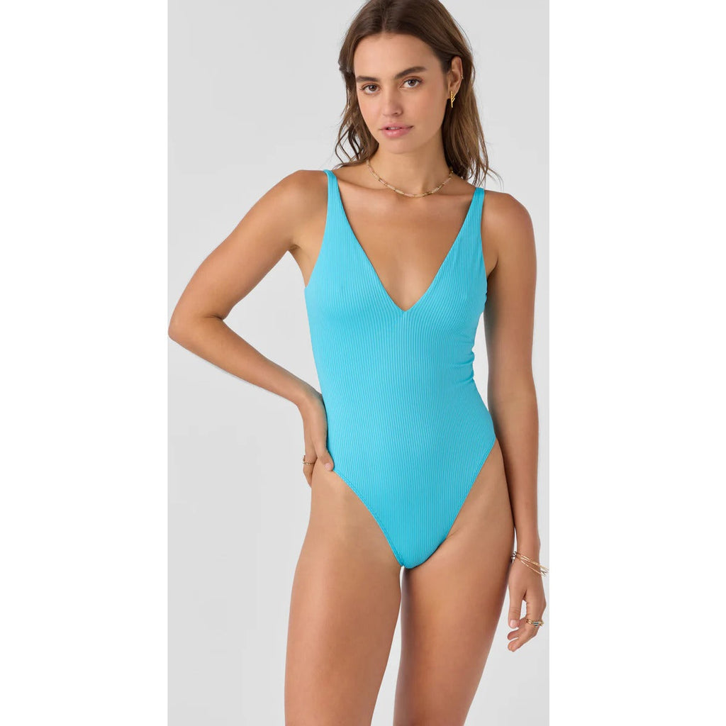 Women's Saltwater Solids Rib Edgewater One Piece