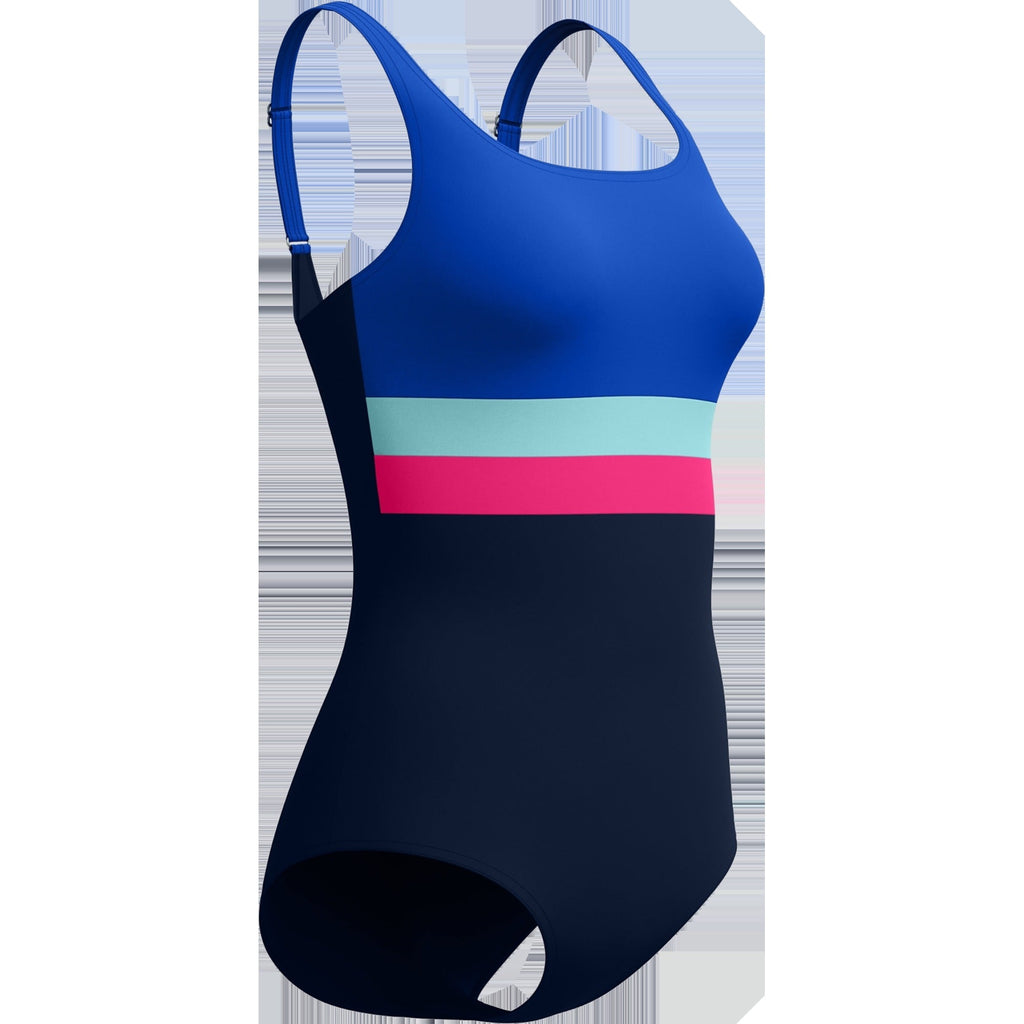 Women's Banded Colorblock One Piece