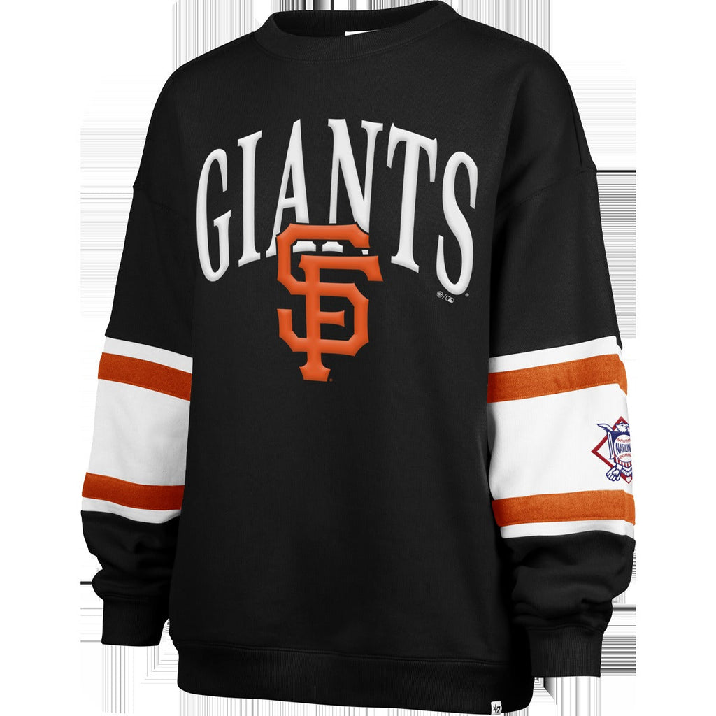 Women's Giants Steadfast Sleeve Paneled Crew