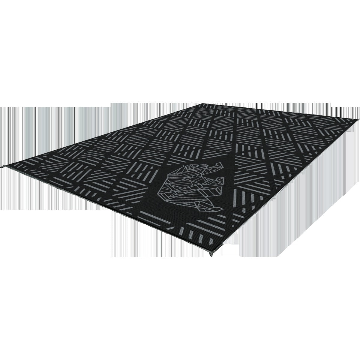 Striped Peaks Outdoor Mat - 12x9