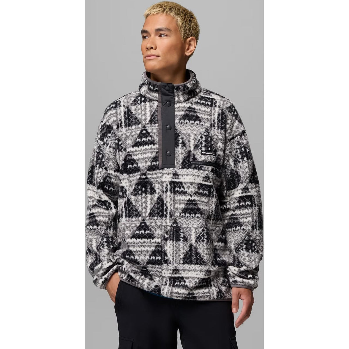 Men's Helvetia II Printed 1/2 Snap Pullover