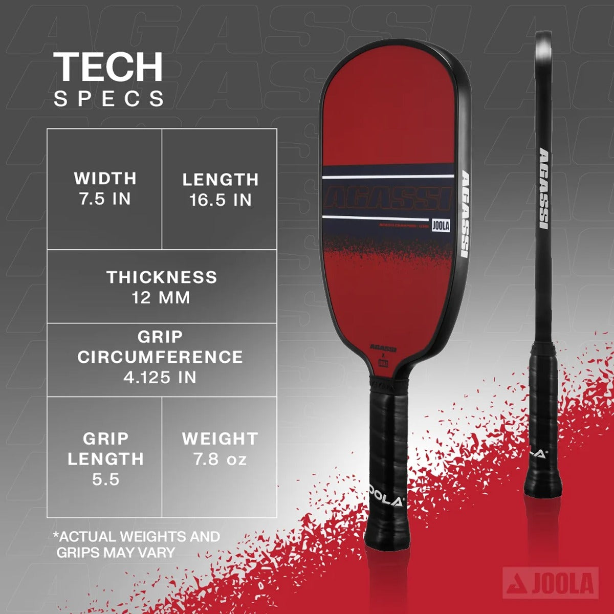 Agassi Champion Paddle