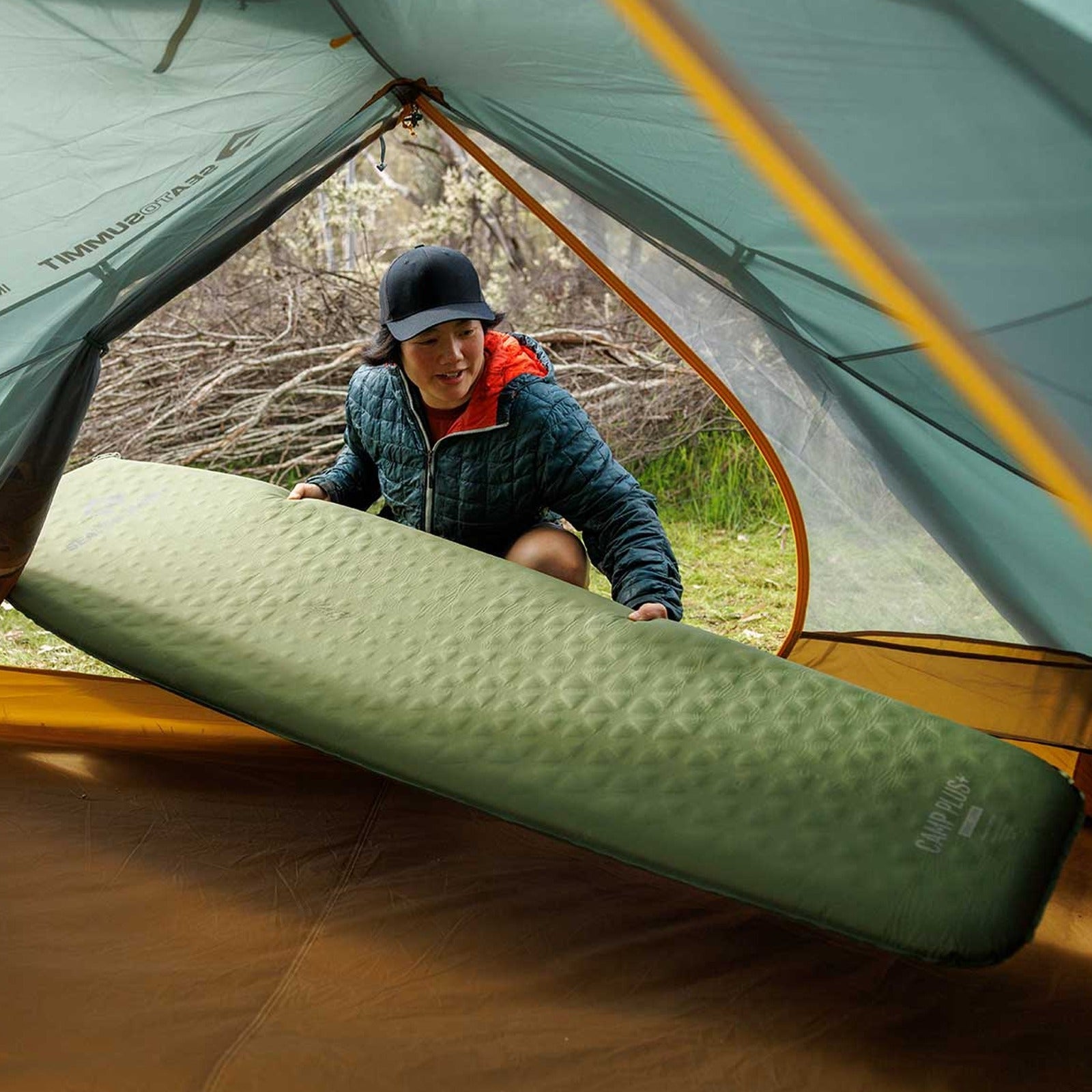 Camp Plus Self-Inflating Mat Regular Wide Rectangular