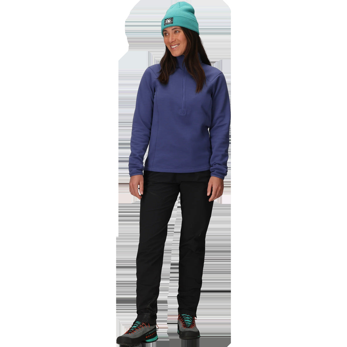 Women's Crescent Fleece Half Zip