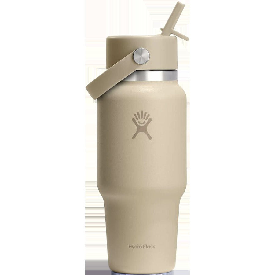 24 oz Wide Flex Straw Travel Bottle